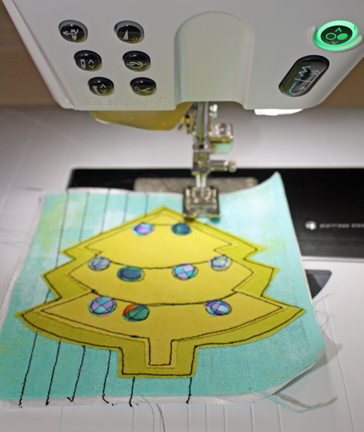add background stitching