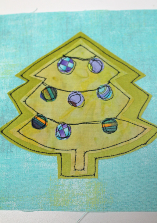 free-motion stitching