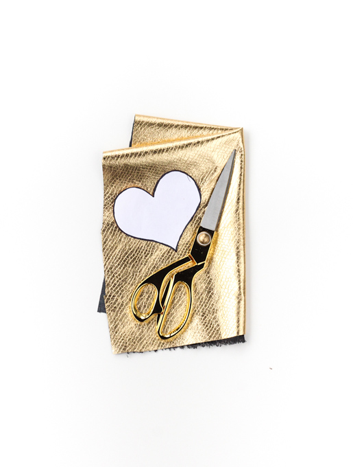 Materials for Heart Brooch Project
