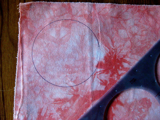 Circle Pattern on Fabric
