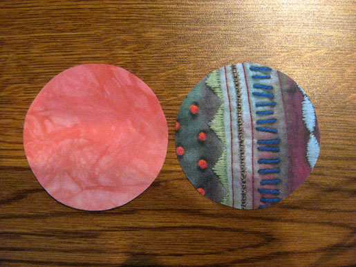 Cut Out Fabric Circles
