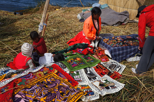 Art in Uros Peru