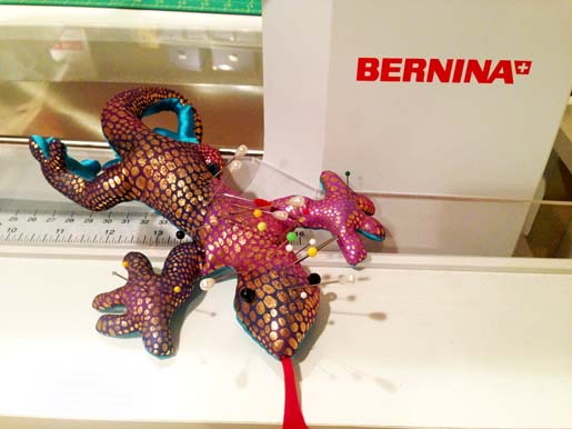 Gecko Pincushion