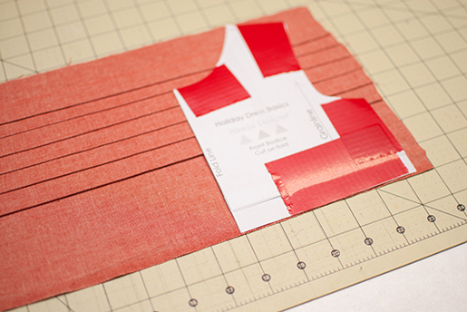 measuring pleats