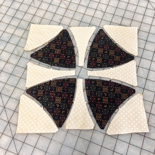 Cut Quilt Pieces