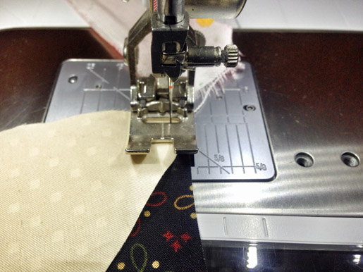How to sew a curve