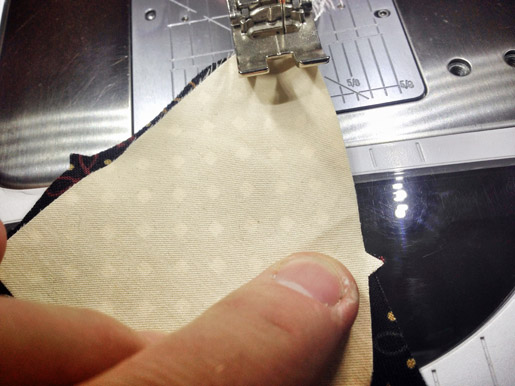 how to sew a straight line