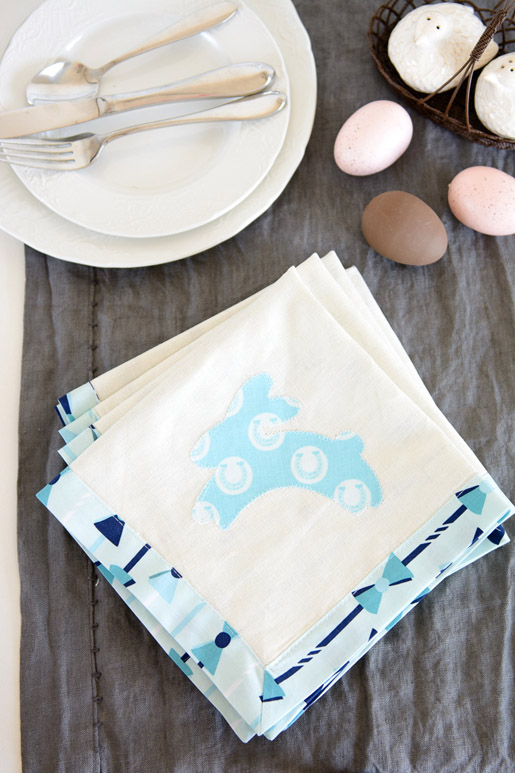 DIY Easter Napkin Tutorial