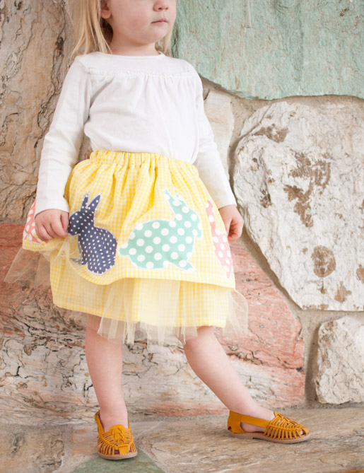 Free Easter skirt project