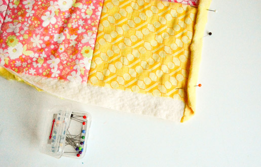 How to make a Minky backed baby quilt