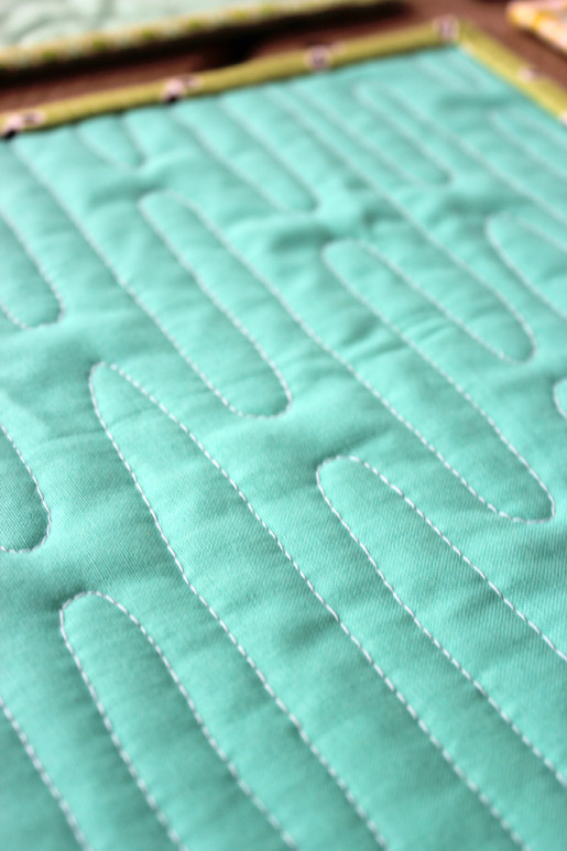 Free Motion Quilting Ripple Design