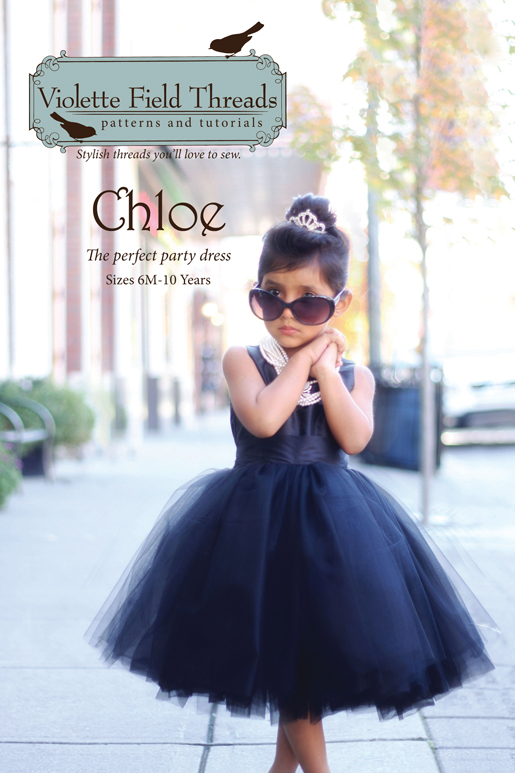 Chloes Sewing Pattern of Violette Field Threads
