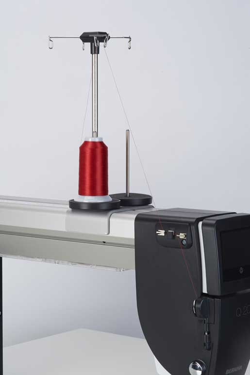 Threading the BERNINA Longarm Machine