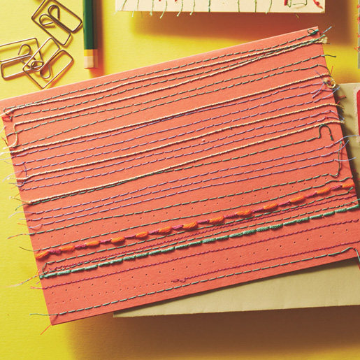 Embroidered Notecards
