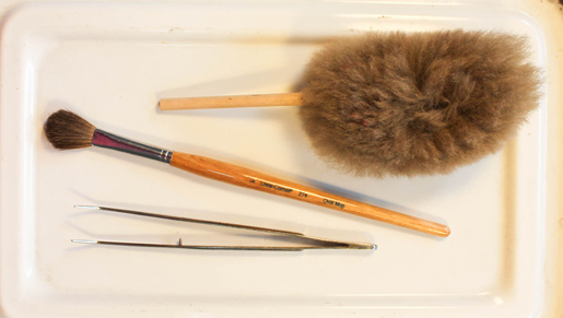 Brushes for Sewing Machine Cleaning