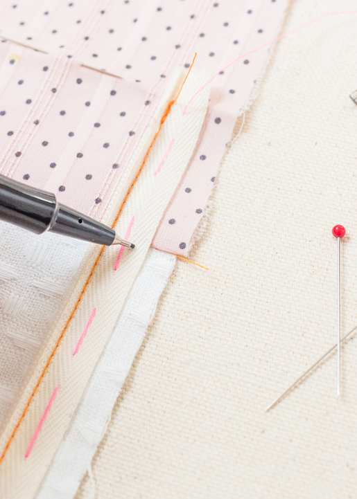 zipper_tutorial-Mark the waist seam