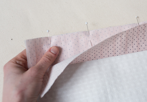 zipper_tutorial: pinning to waistband
