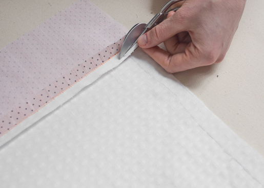zipper_tutorial: How to grade the seam allowance