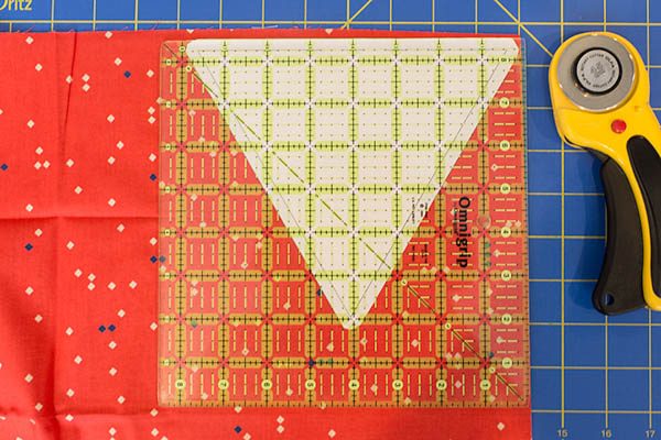 BERNINA 4th of July Bunting Tutorial Step 4