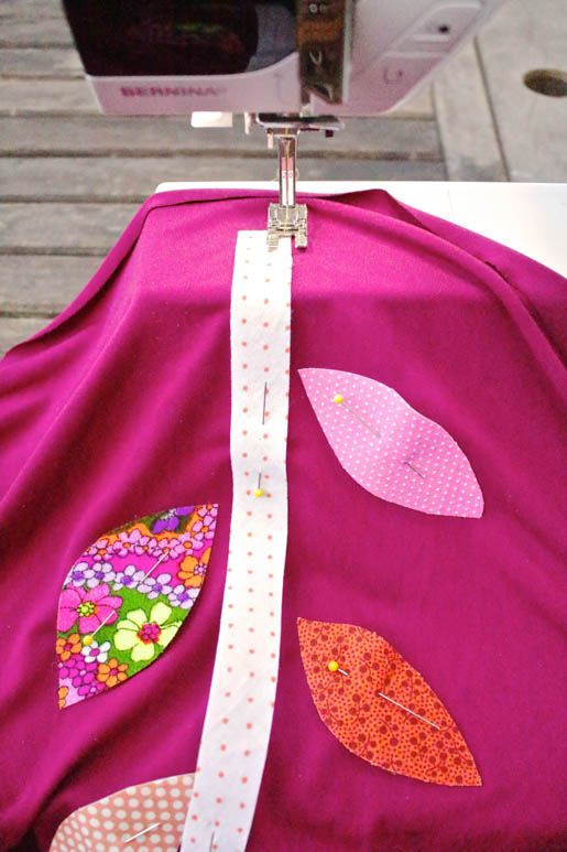 BERNINA Applique Dress Tutorial Sewing the Applique