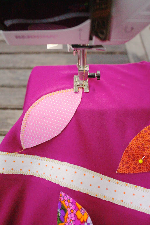 BERNINA Applique Dress Tutorial Step 8