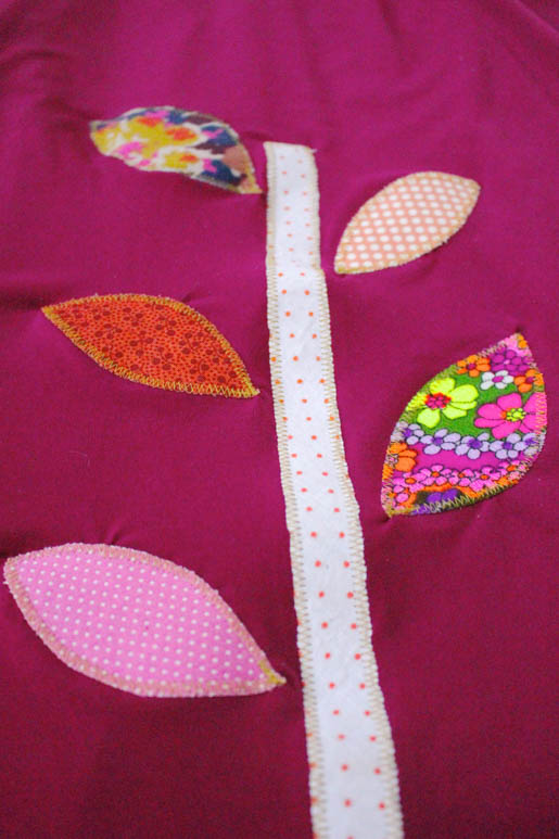 BERNINA Applique Dress Tutorial Finished Applique