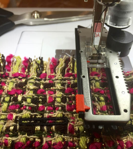 How to Create a Cuff Bracelet Finished buttonhole