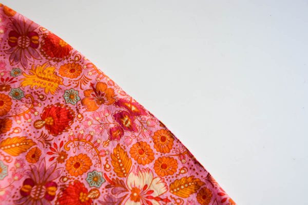 PomPom Scarf Sewing Tutorial-tuck in seam allowance