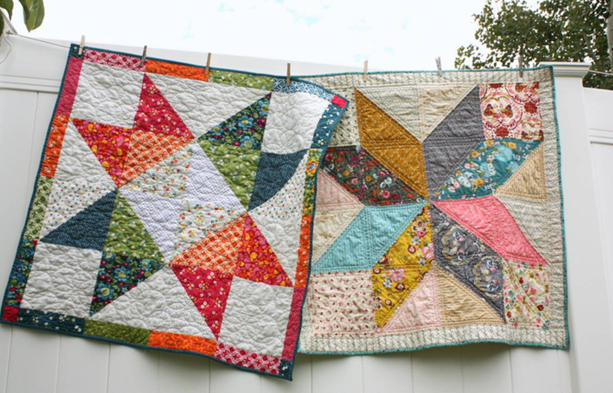 Lone Star Baby Quilt Quilt-Along Quilt Tutorials