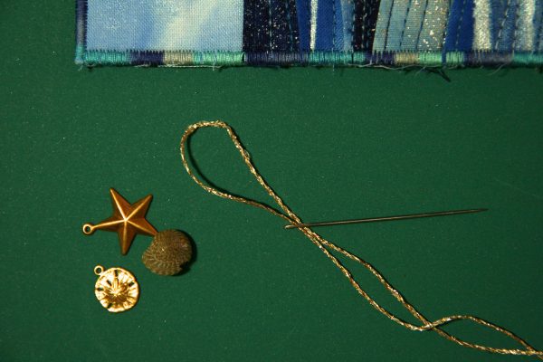 Seascape and Shells Bookmark Tutorial