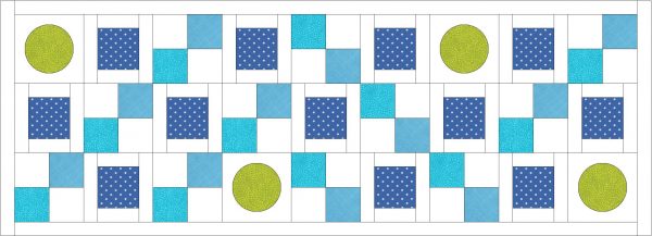 How to sew a summer breeze table runner