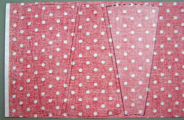 Peppermint Candy patchwork pillow tutorial