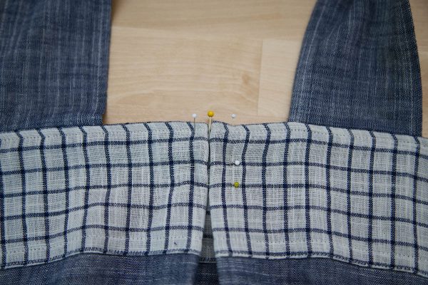 Garden Frock Tutorial - Front Tuck Pinning