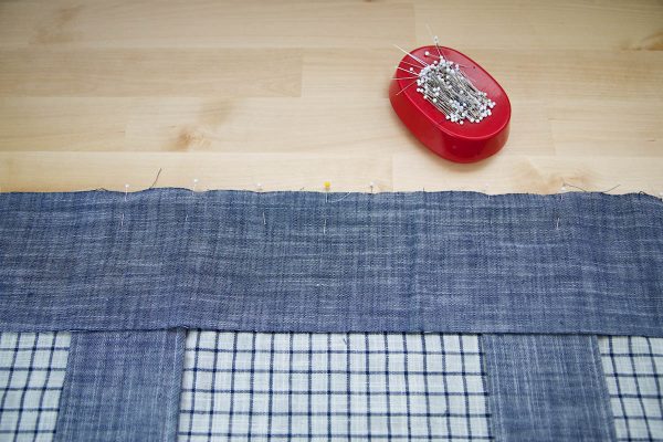 Garden Frock Tutorial - sew top seam