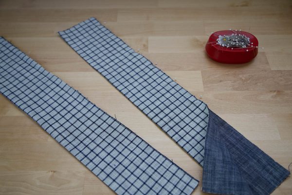 Garden Frock Tutorial - creating the shoulder straps