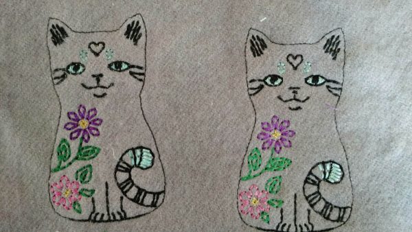 Baby Mobile Tutorial - two cats