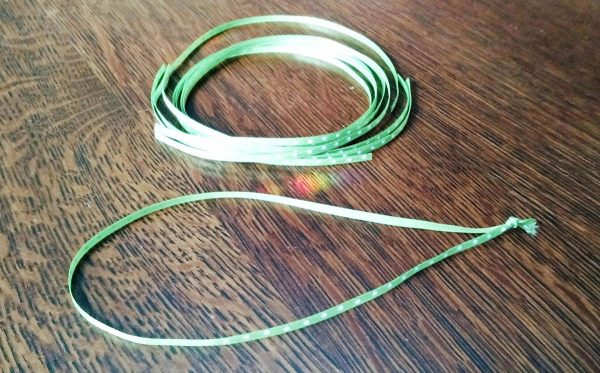 Baby Mobile Tutorial - knotted ribbon