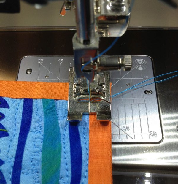 Binding Stitch Tip - Start to stitch the Blanket stitch