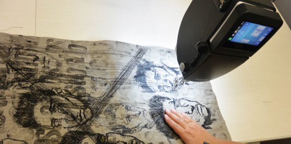 BERNINA Q 20 Longarm Quilting using the Basting Technique