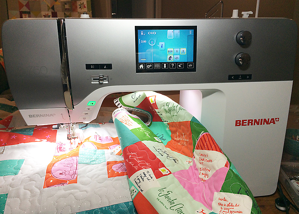 Snowflake Quilt Quilting