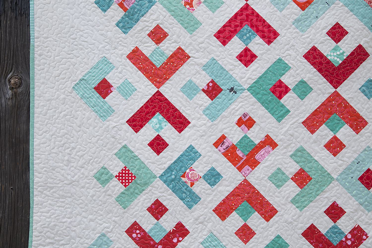 Snowflake Quilt Quilting