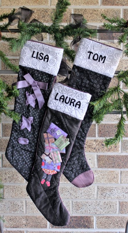 Christmas Stocking Appliqué Tutorial