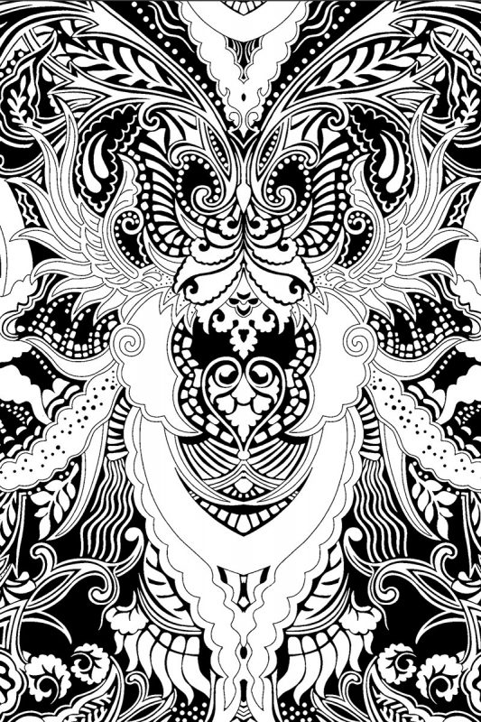 Fantastical Designs Coloring book by P Nadelstern