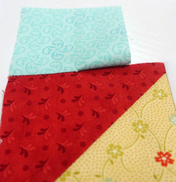 Pieced partial seams