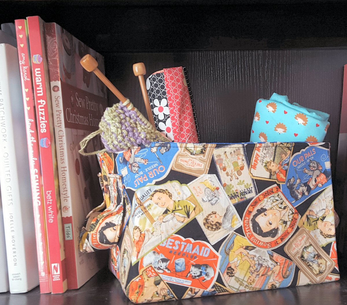 fabric basket tutorial