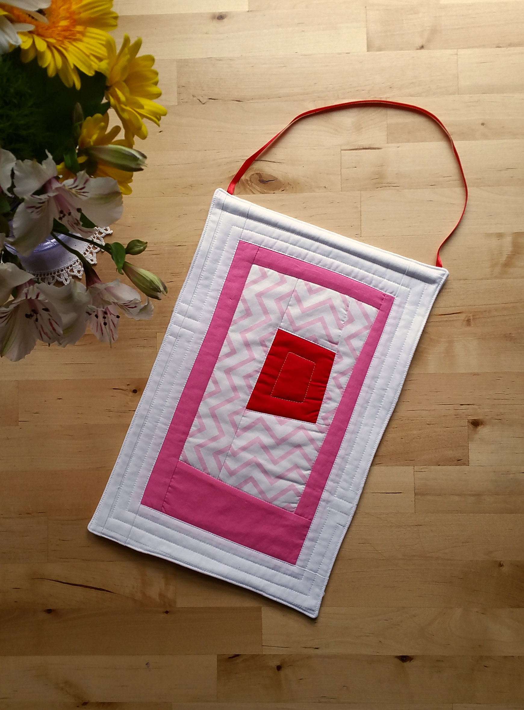 Patchwork Pin Hero inspired by WeAllSew