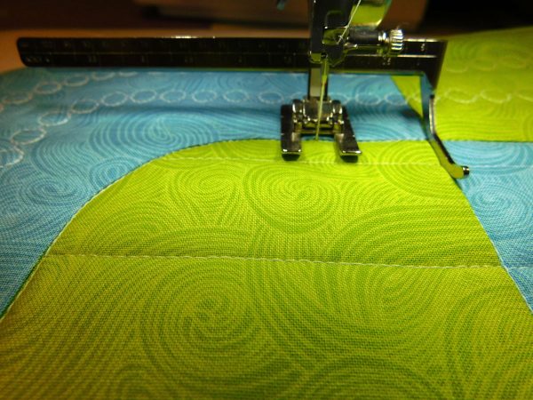 stitching with seam guides