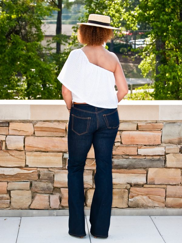 Single Shoulder Ruffle Top Tutorial