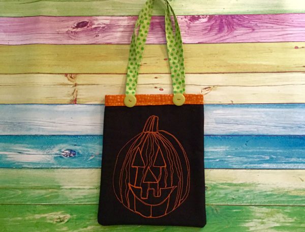 Little jack trick or treat bag tutorial