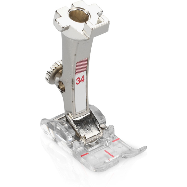 BERNINA Reverse Pattern Foot with Clear Sole #34
